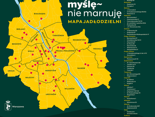 Nie wyrzucaj – podziel się. Warszawskie jadłodzielnie pomagają i ratują żywność