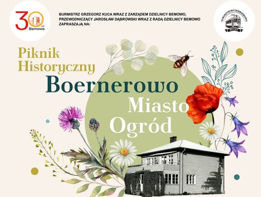 Piknik historyczny Miasta Ogrodu Boernerowa już w ten weekend