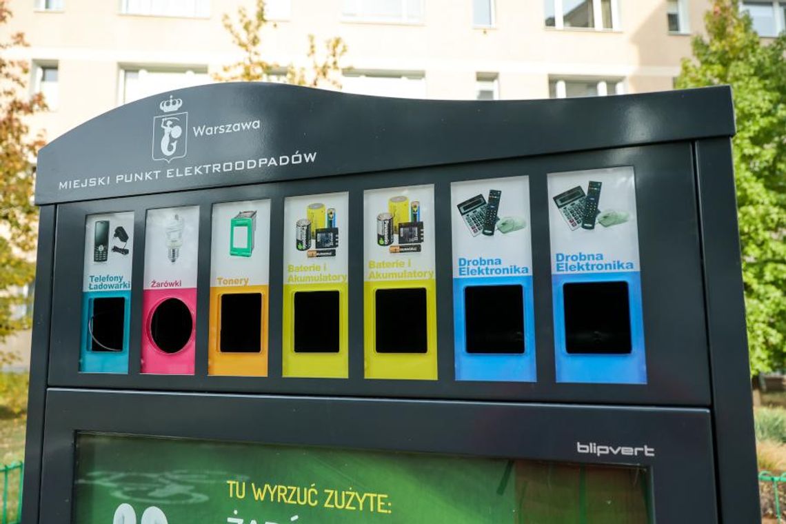 Pojemniki na małe elektrośmieci - gdzie znajdziecie?